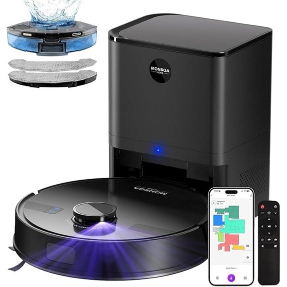 robotic vacuum with mop