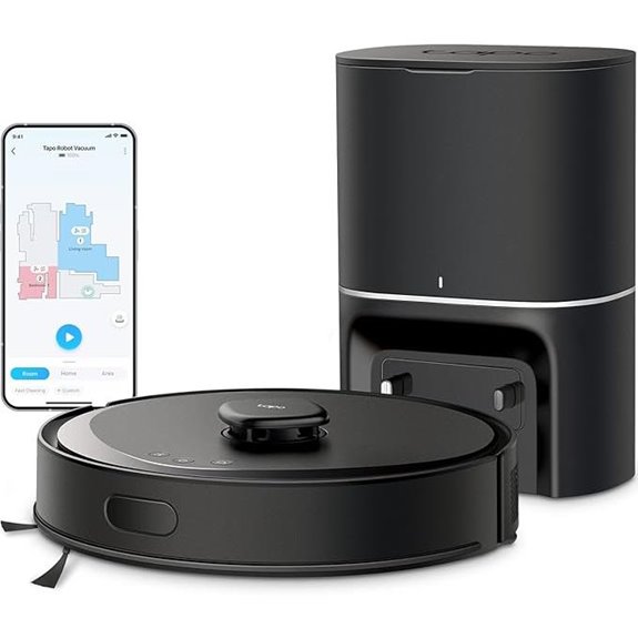 Tapo LiDAR Robot Vacuum & Mop with Self-Emptying Dock