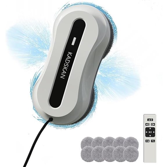 Automatic Window Cleaning Robot with Water Spray