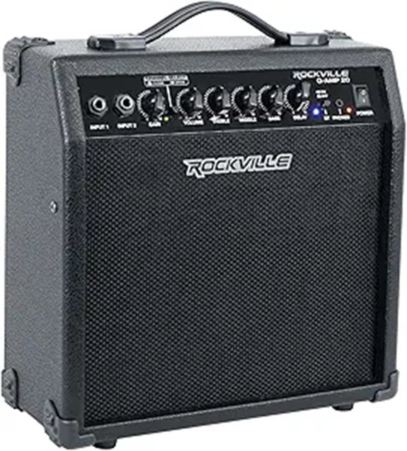 rockville bluetooth guitar amp