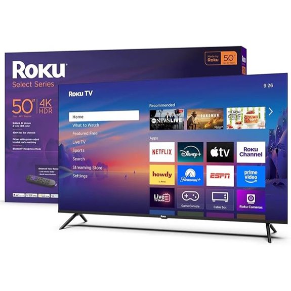 roku 50 inch 4k hdr