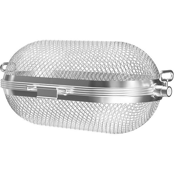 Rotisserie Baskets for Napoleon Weber Big Green Egg