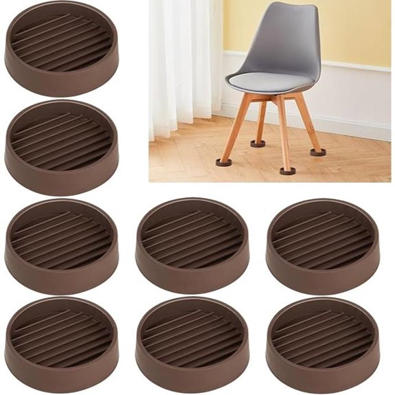 Rubber Furniture Pads for Slips and Floor Protection