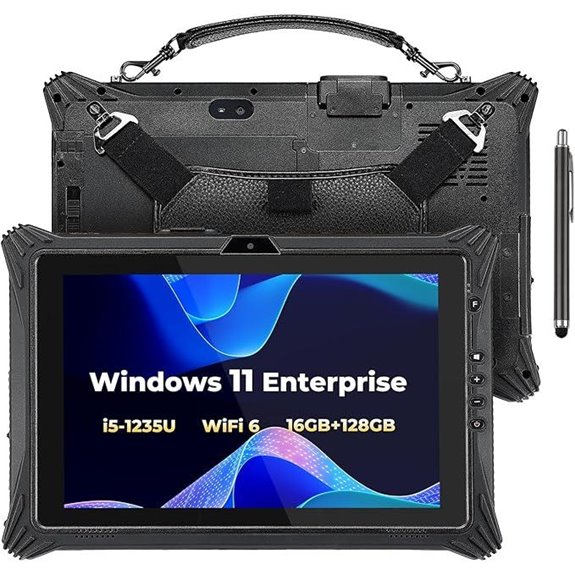 rugged windows tablet ssd