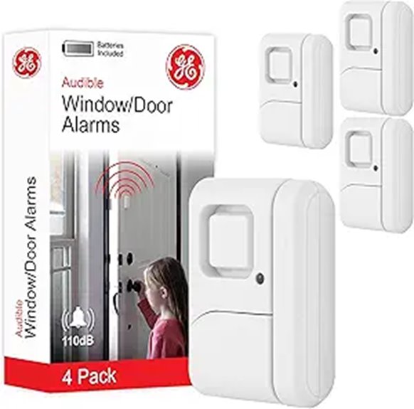 security alarm window set