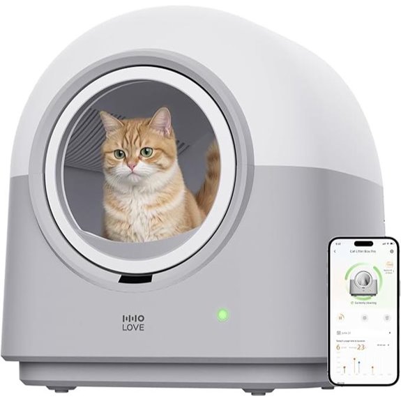 HHOLOVE TYPro Automatic Self-Cleaning Cat Litter Box