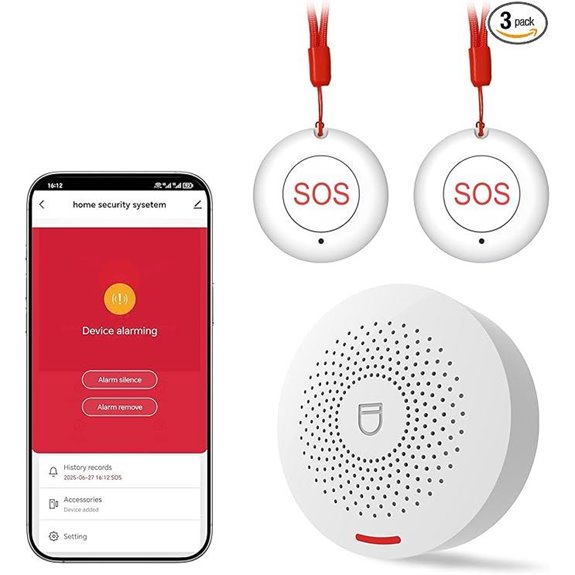 Caregiver WiFi Call Button for Seniors and Disabled