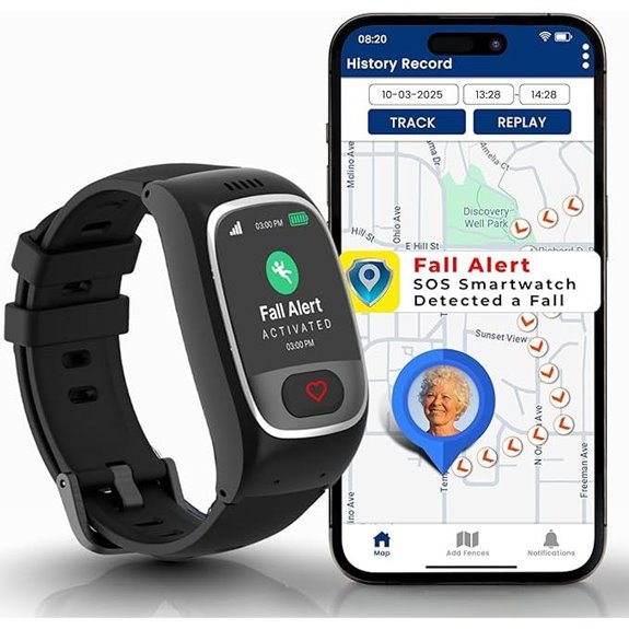 Seculife Fall Alert Device for Seniors with GPS