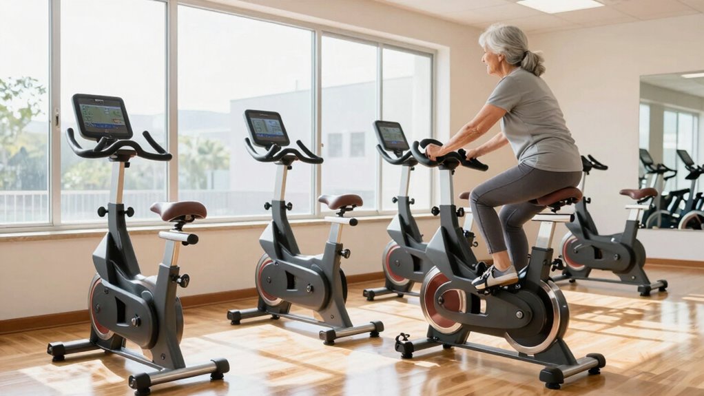 senior friendly exercise bike options