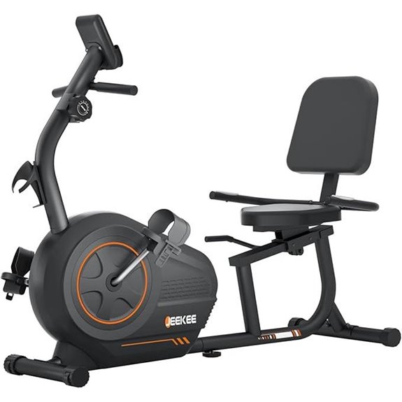 JEEKEE Recumbent Exercise Bike for Seniors