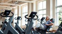 senior friendly recumbent bike options