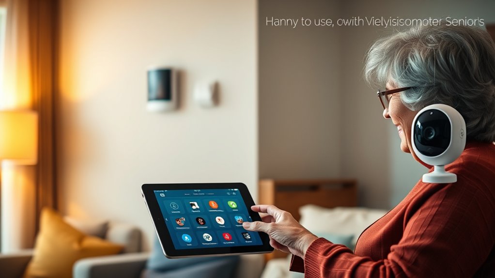 senior friendly security features