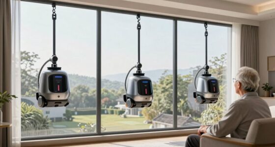 senior friendly window robots