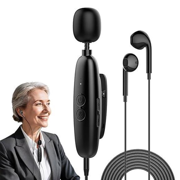 IceHeat Sound Amplifier for Seniors with Noise Reduction