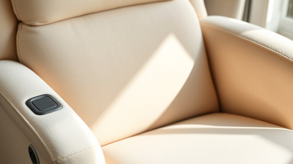 senior recliner comfort features