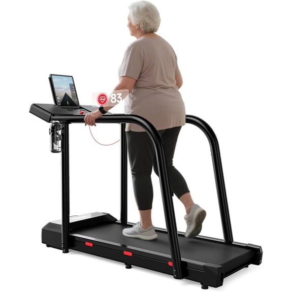 Yesoul Walking Treadmill for Seniors with Safety Features