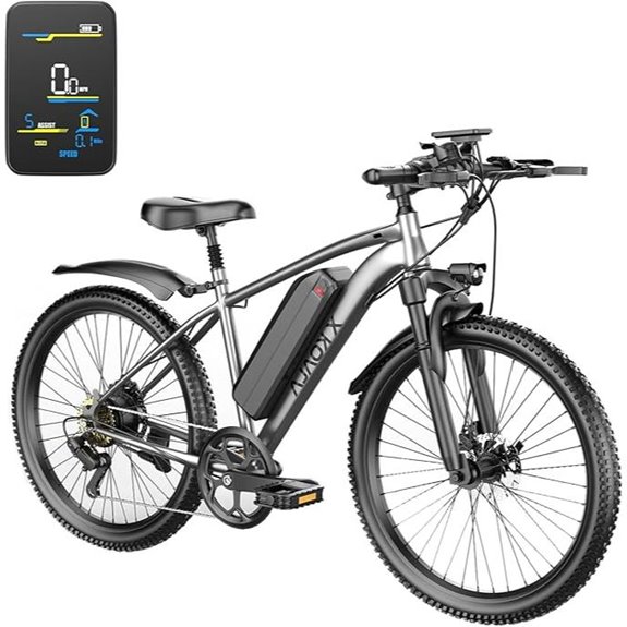 7-Speed Electric Mountain Bike 26