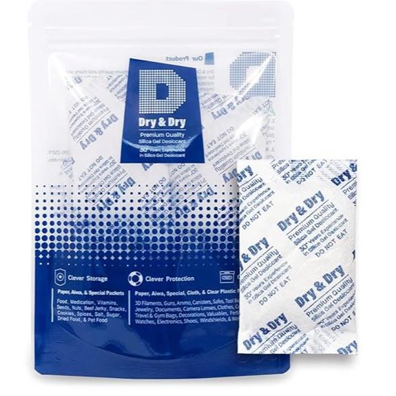 Dry & Dry Silica Gel Packets (20 Pack)