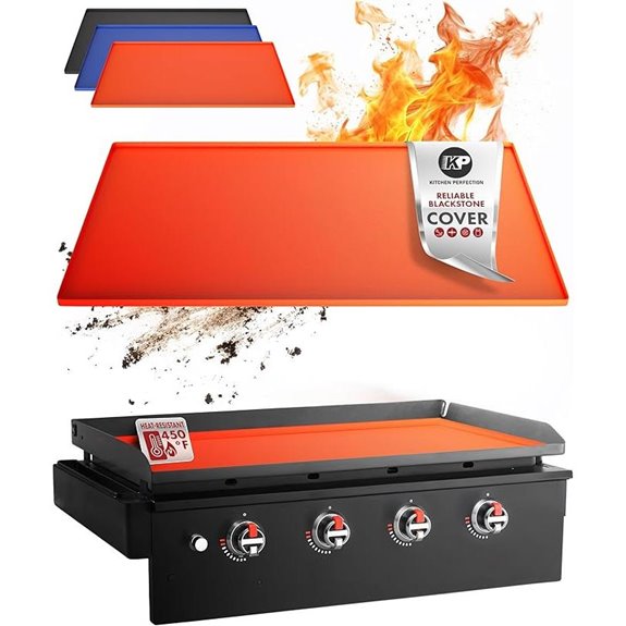 Kitchen Perfection 36 Silicone Griddle Cover Mat