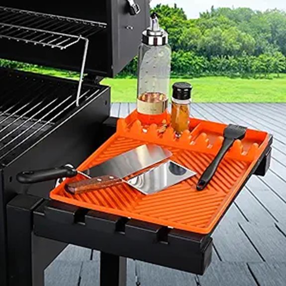 Silicone Griddle Tools Mat for Blackstone and Traeger