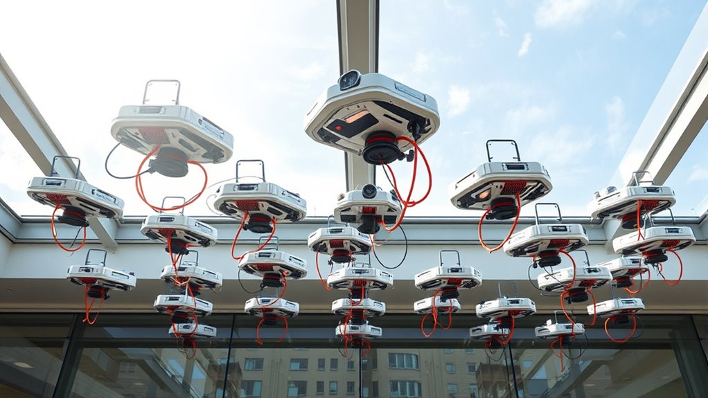 skylight cleaning robot features