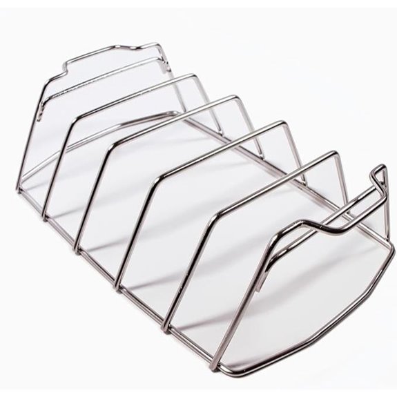 SnS Rib 'N Roast Reversible Stainless Steel Rack