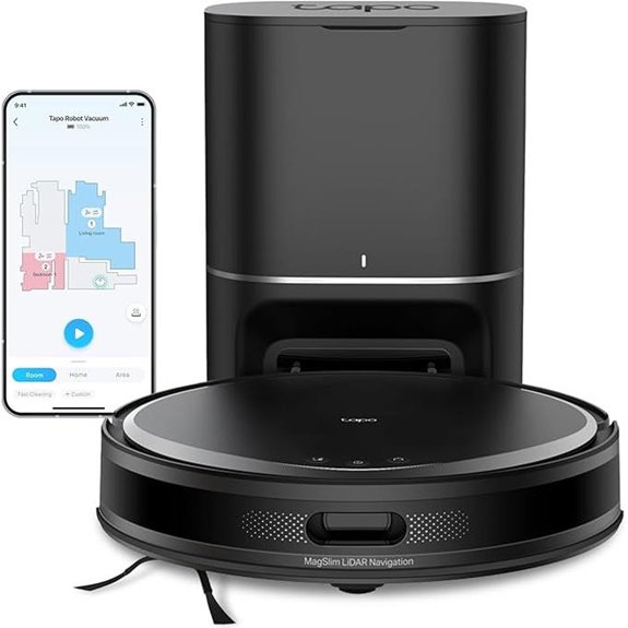 Tapo Ultra-Slim LiDAR Robot Vacuum & Mop