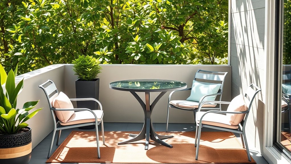 small patio furniture considerations