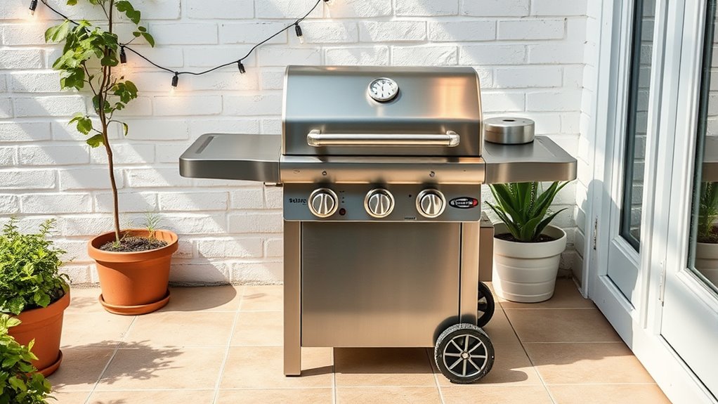 small patio grilling considerations