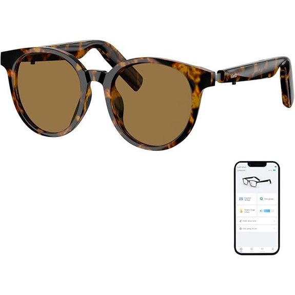 GetD Smart Sunglasses with Bluetooth AI Translator