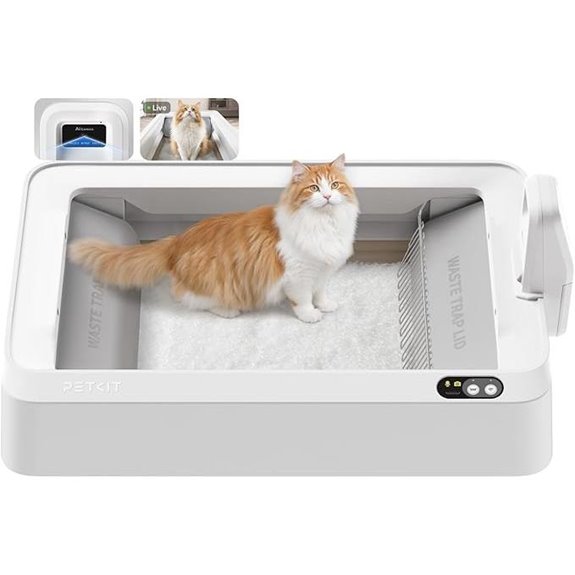PETKIT Self-Cleaning AI Cat Litter Box with Camera