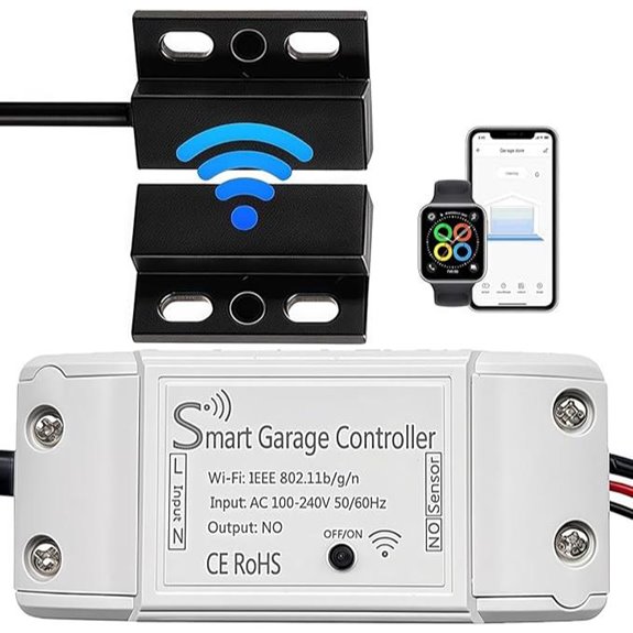 smart garage door control