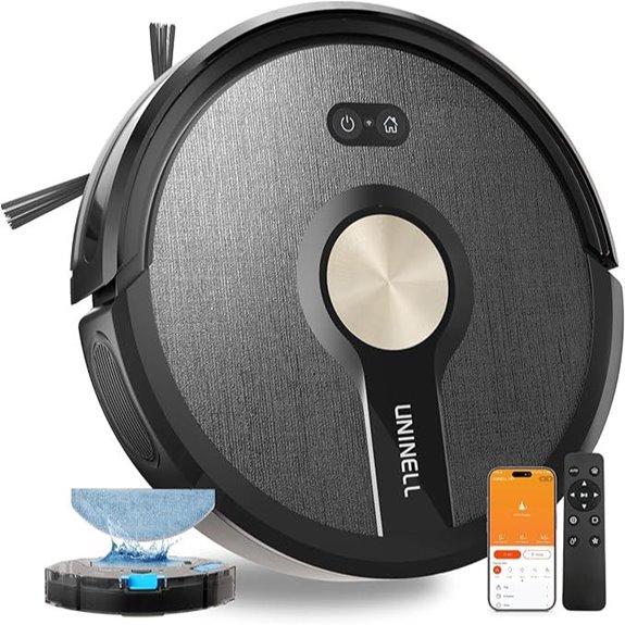 Robot Vacuum and Mop Combo with App and Alexa Control