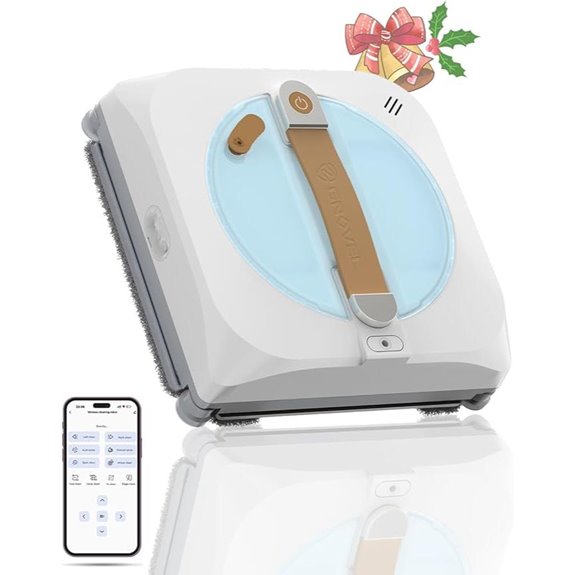 Window Cleaning Robot with App Control and Edge Detection