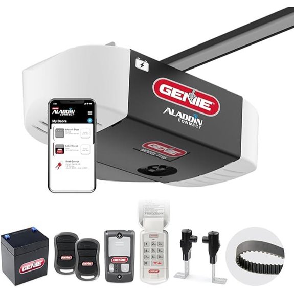 smartphone garage door opener