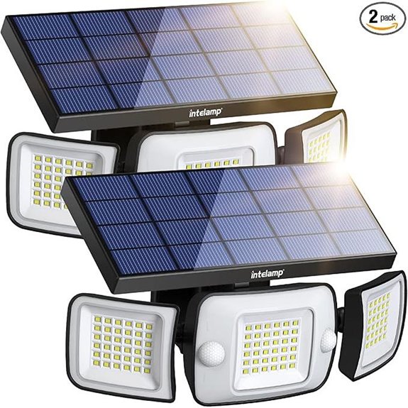 solar flood light sensors