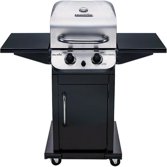 Char-Broil 2-Burner Stainless Steel Gas Grill