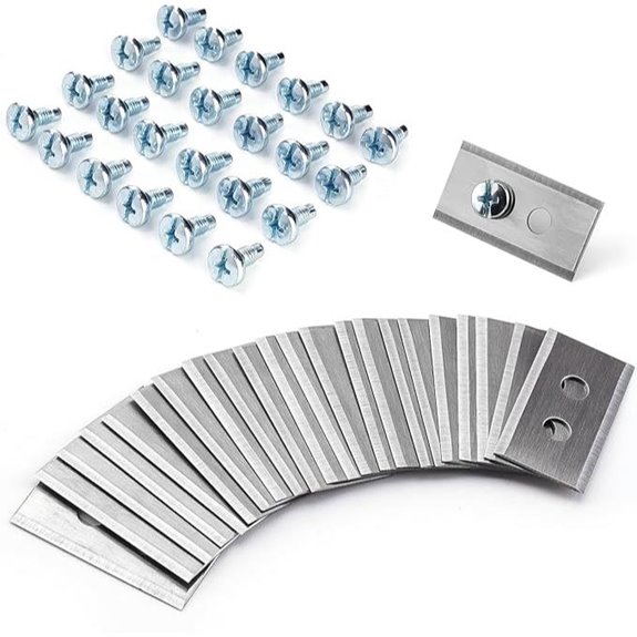24Pcs Stainless Steel Blades for Mammotion Lawn Mowers