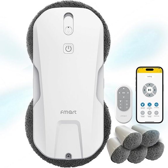 FMART T11 Window Cleaning Robot with Strong Suction