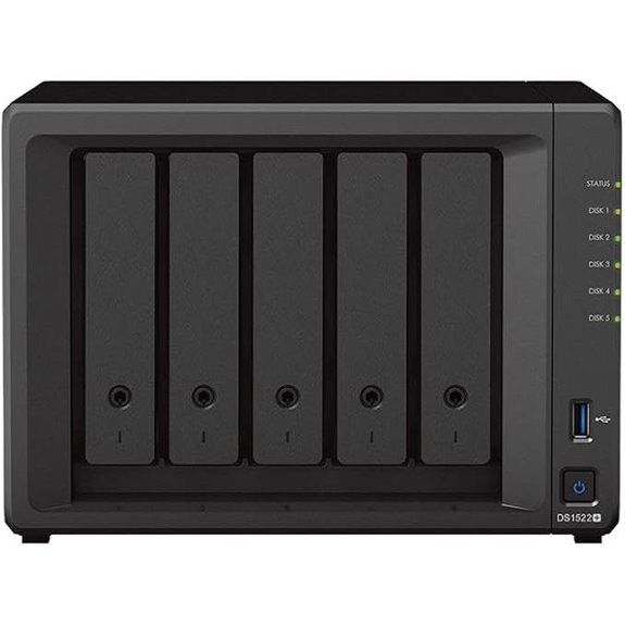 synology 5 bay 50tb nas