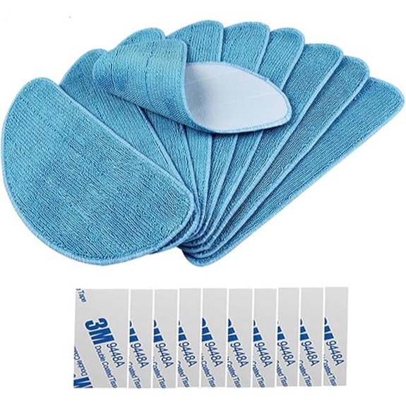 10pcs Mop Cloths for Ilife Robot Vacuums