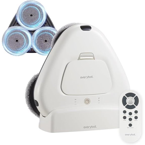 EVERYBOT Three-Spin Robot Mop with Remote Control