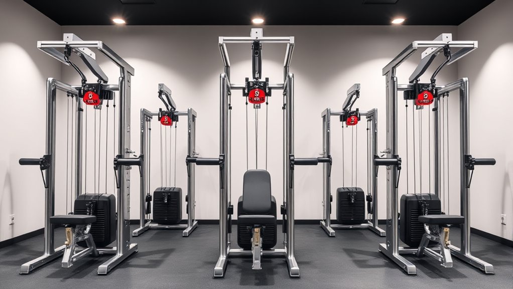 top cable crossover machines