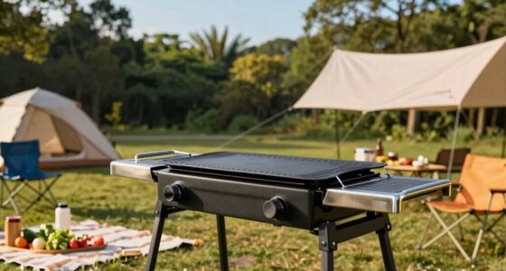 top camping flat grills