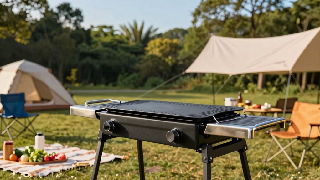 top camping flat grills