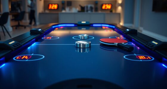 top electronic air hockey tables