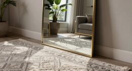 top floor mirror rug trends