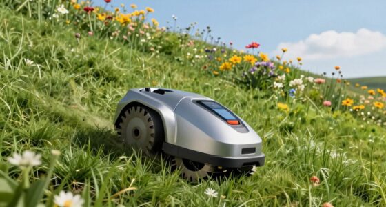 top hill climbing robotic mowers