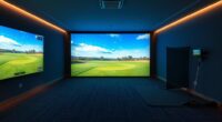 top home golf simulator ideas
