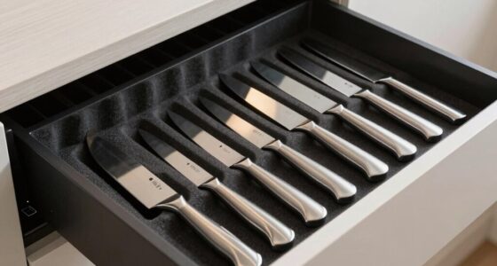 top knife drawer storage
